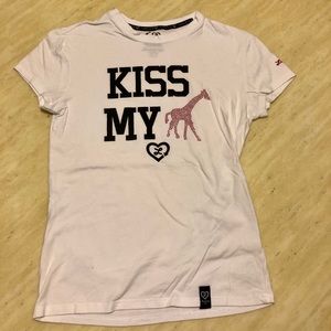 New Luxirie by LRG Kiss My Crystal T-shirt M/L